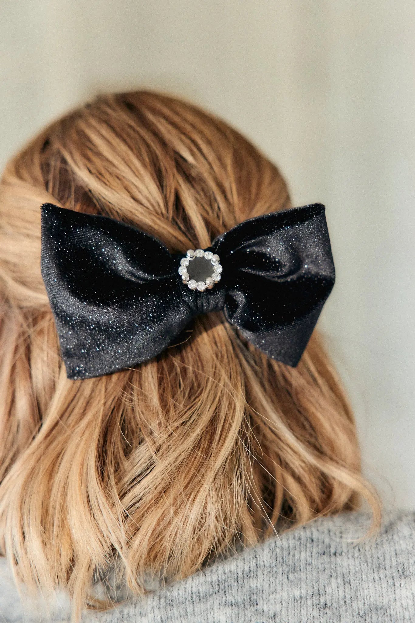 PAUEME I ACCESSOIRES I Barrette - Velours noir