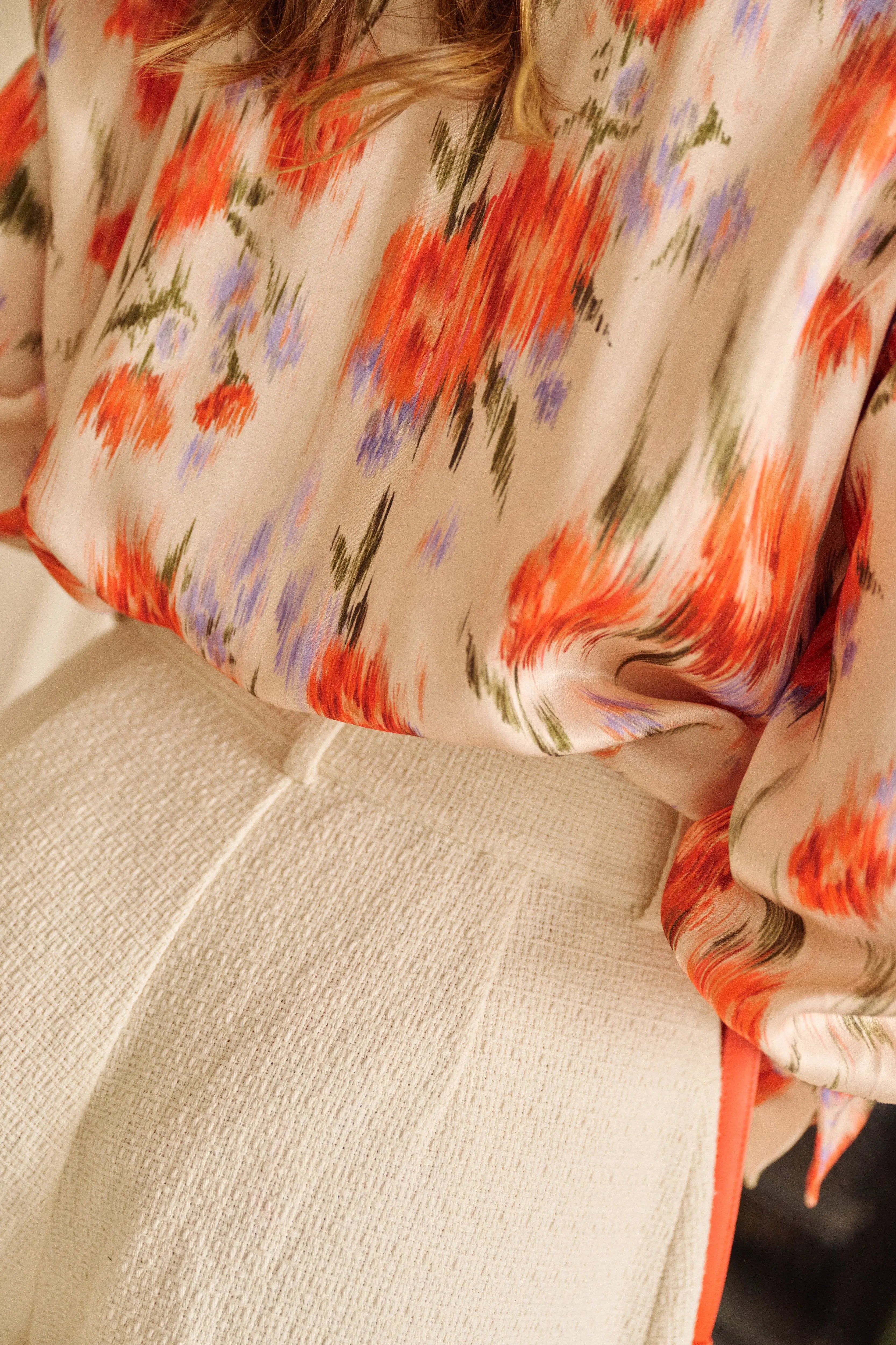 PAUEME I Chemise I Chemise Cécile - Imp Camelia
