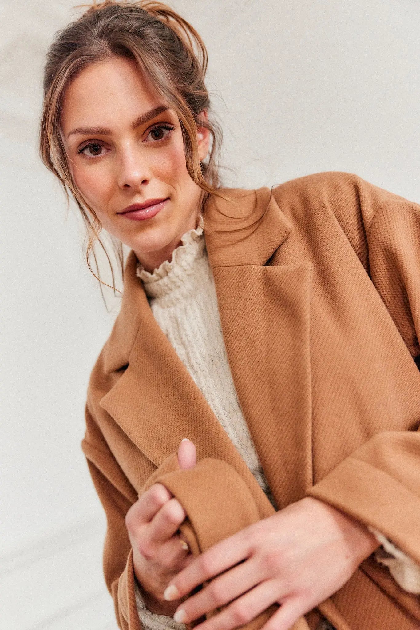 PAUEME I MANTEAU I Manteau Antoine - Camel