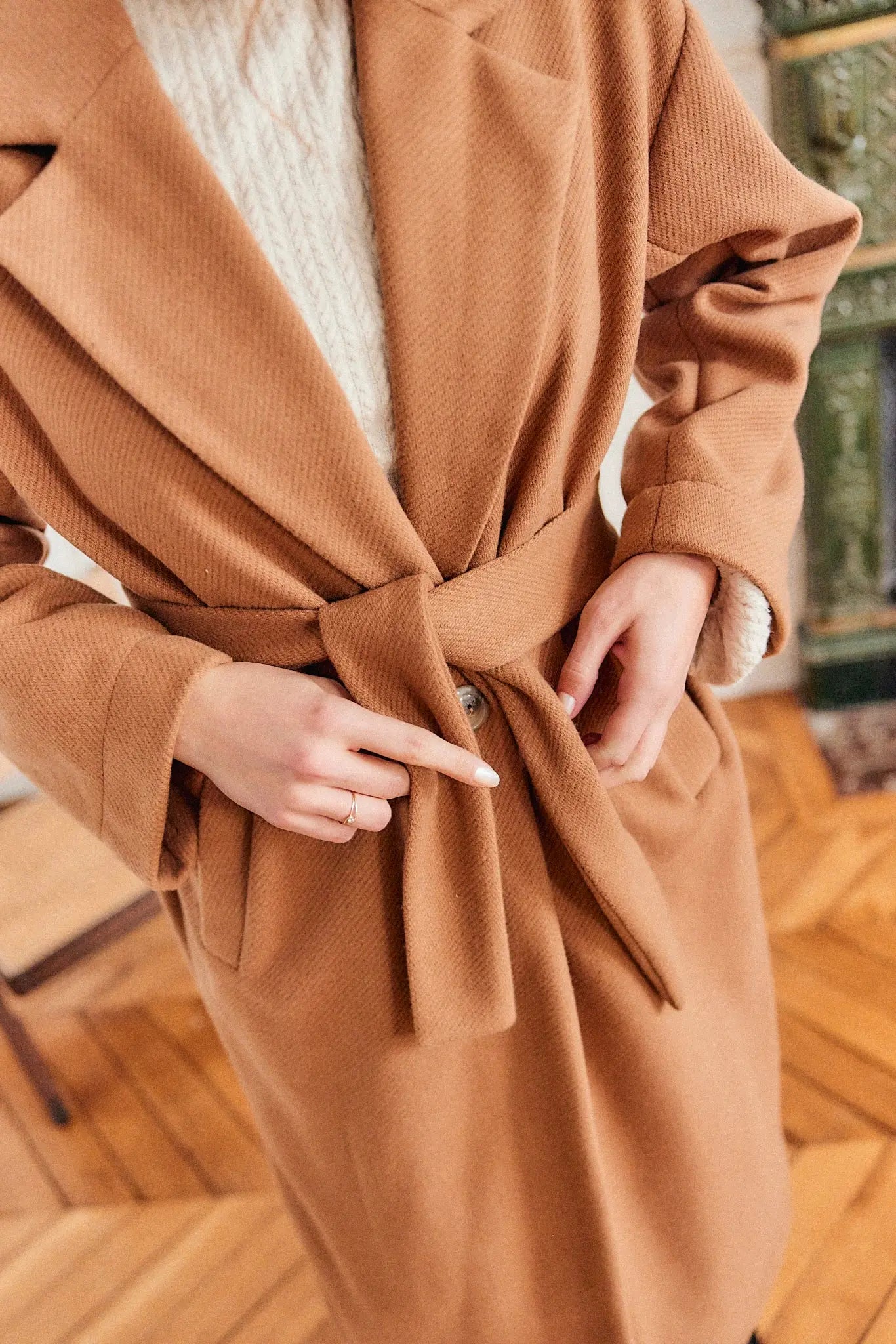 PAUEME I MANTEAU I Manteau Antoine - Camel