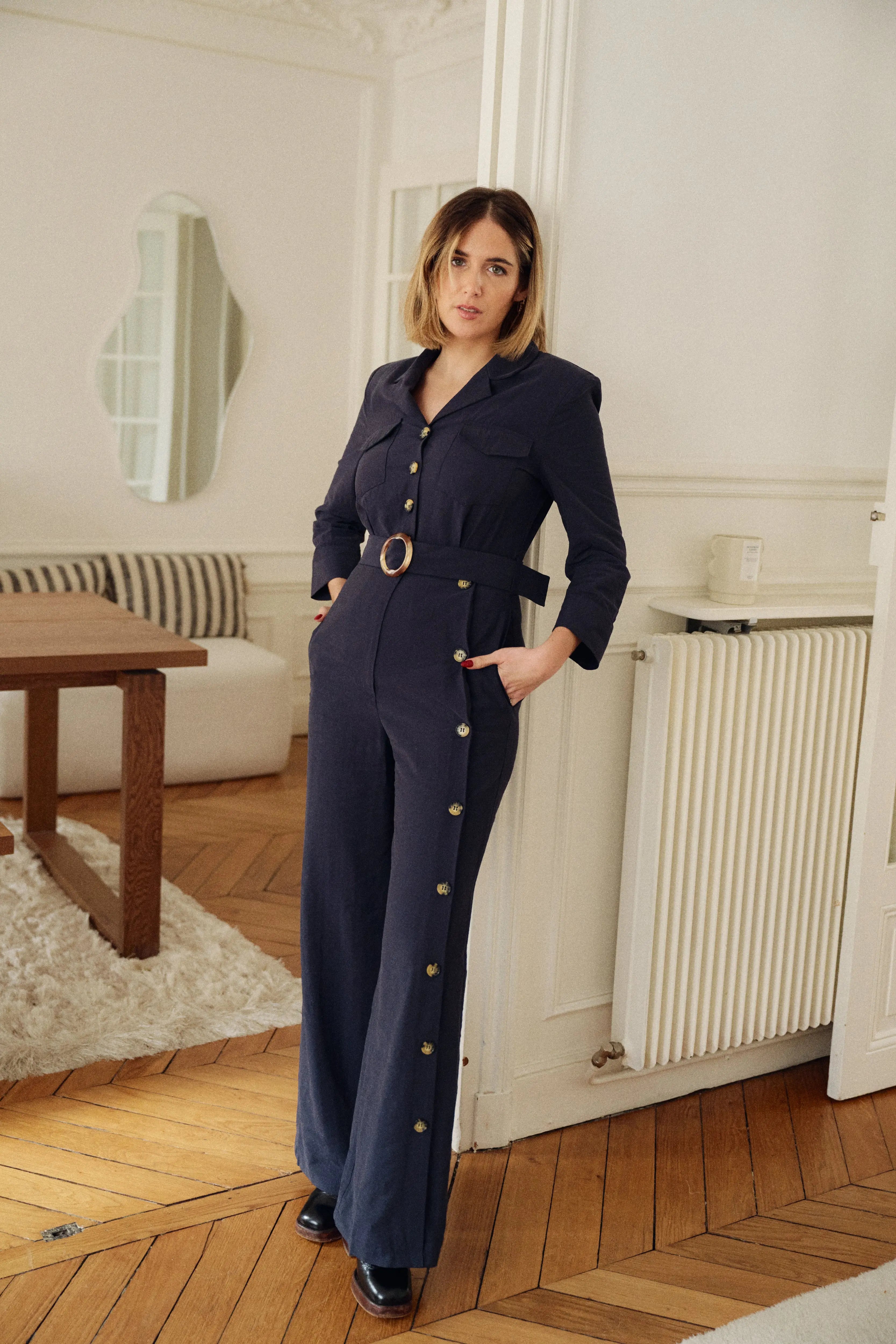 PAUEME I ROBE I Combinaison Adaline - Bleue