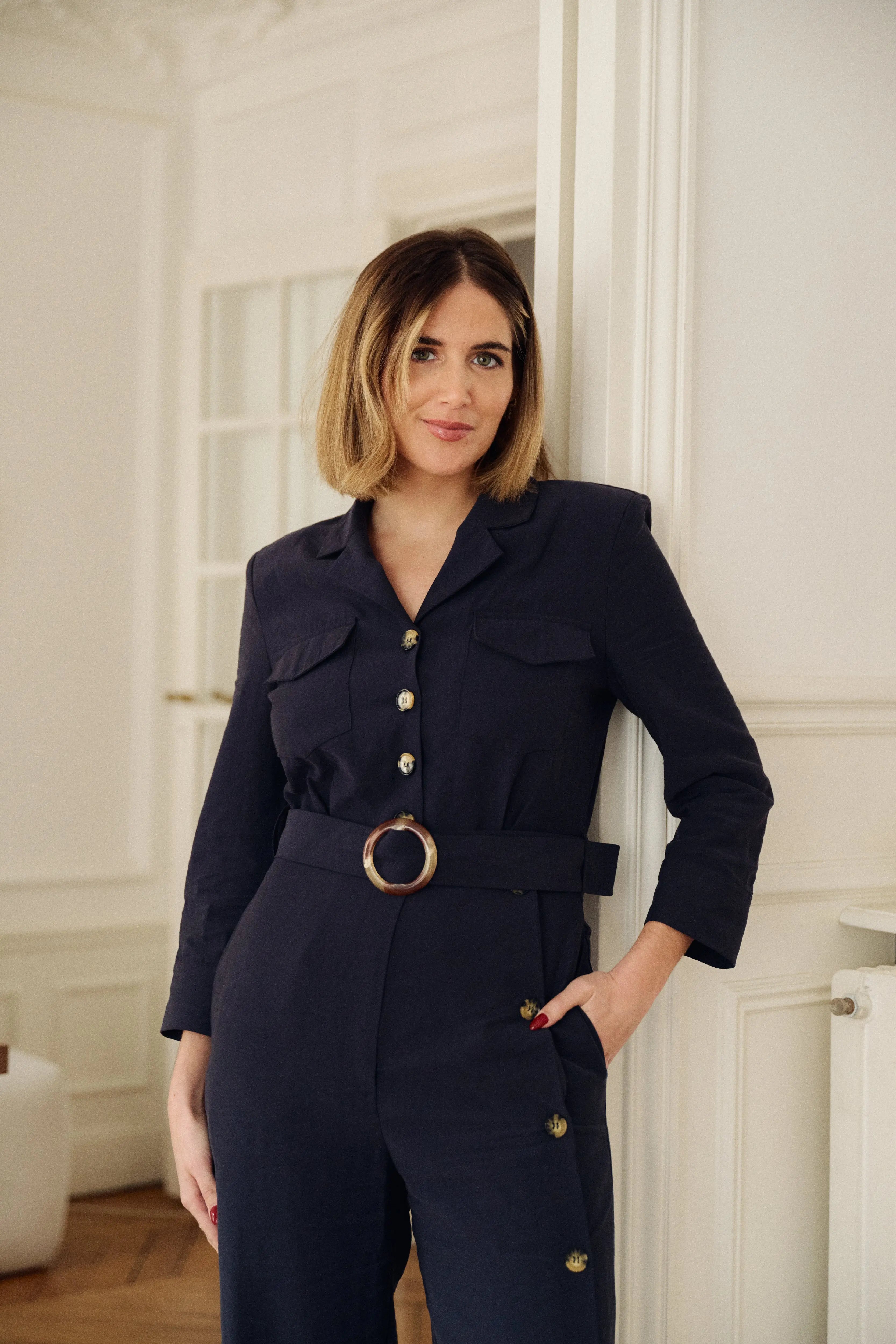 PAUEME I ROBE I Combinaison Adaline - Bleue