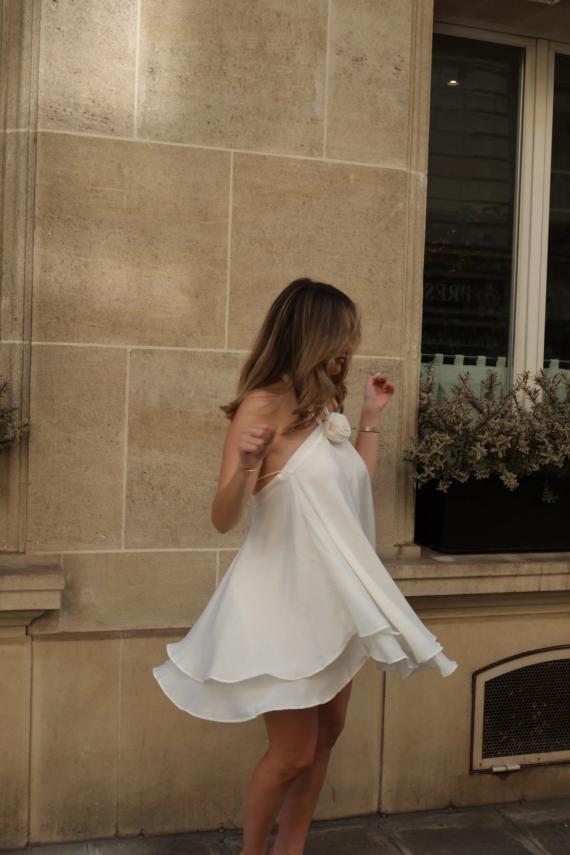 PAUEME I ROBE I Robe Flora - Ivoire