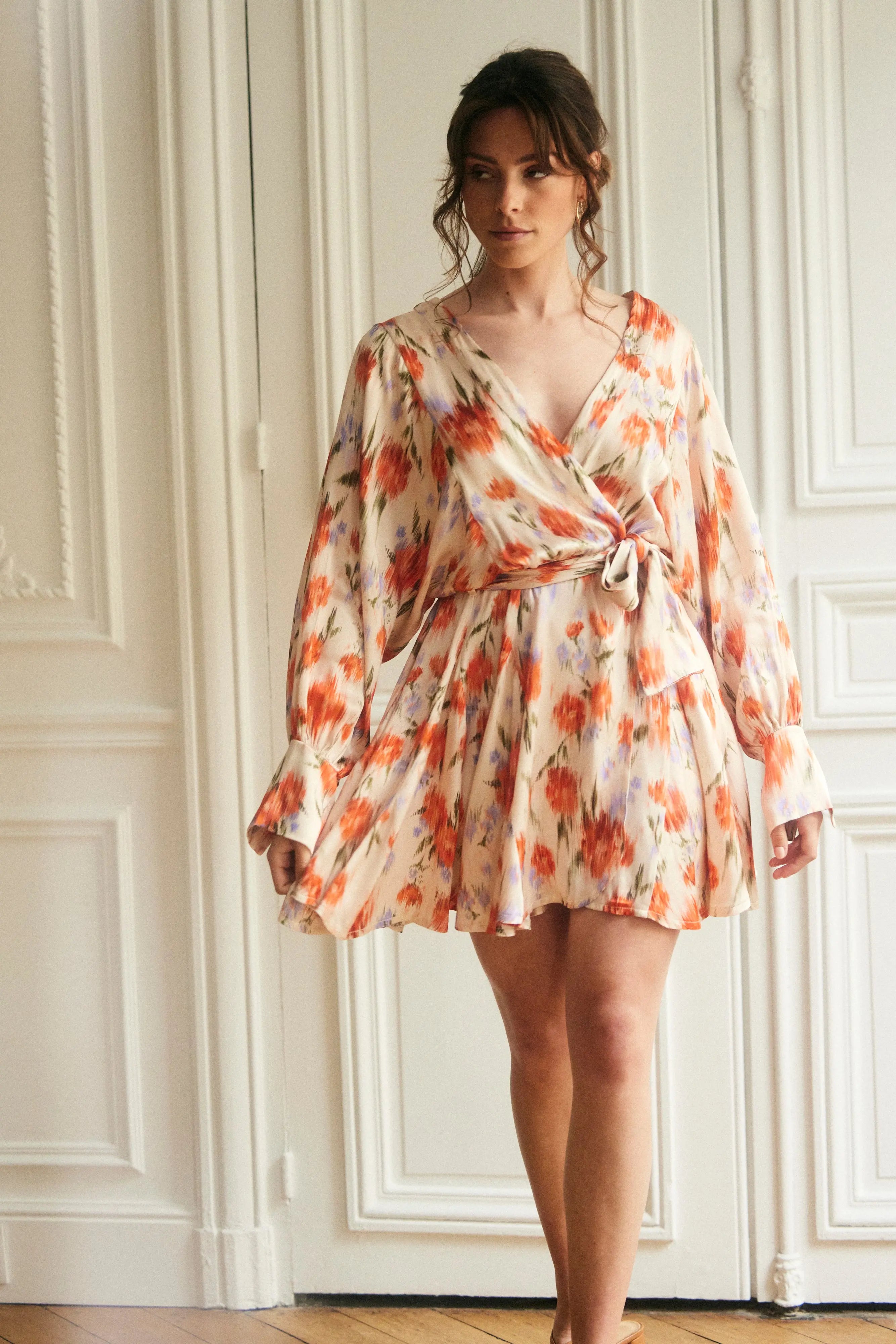PAUEME I Robe Courte I Robe Courte Sully - Imp Camelia