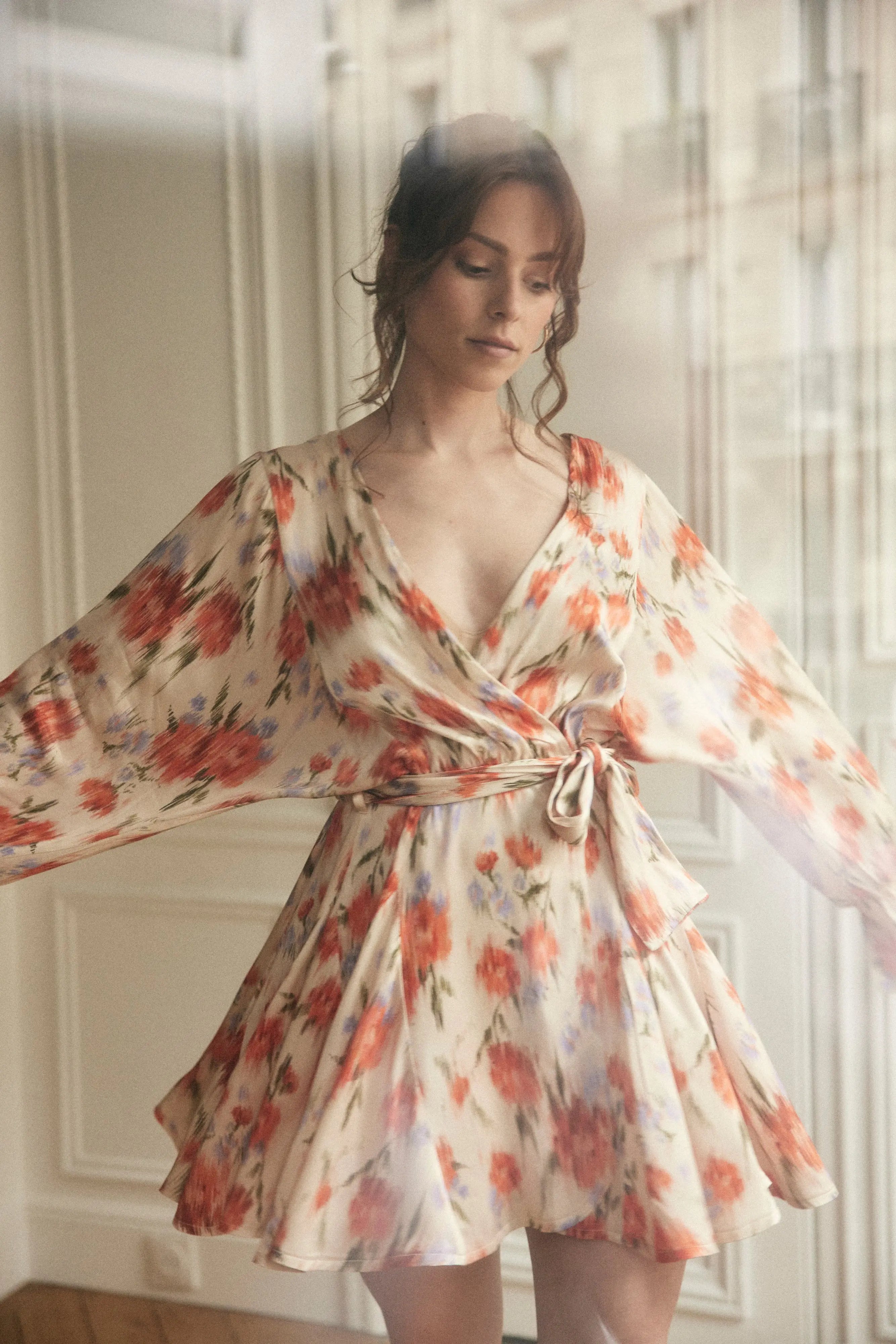 PAUEME I Robe Courte I Robe Courte Sully - Imp Camelia