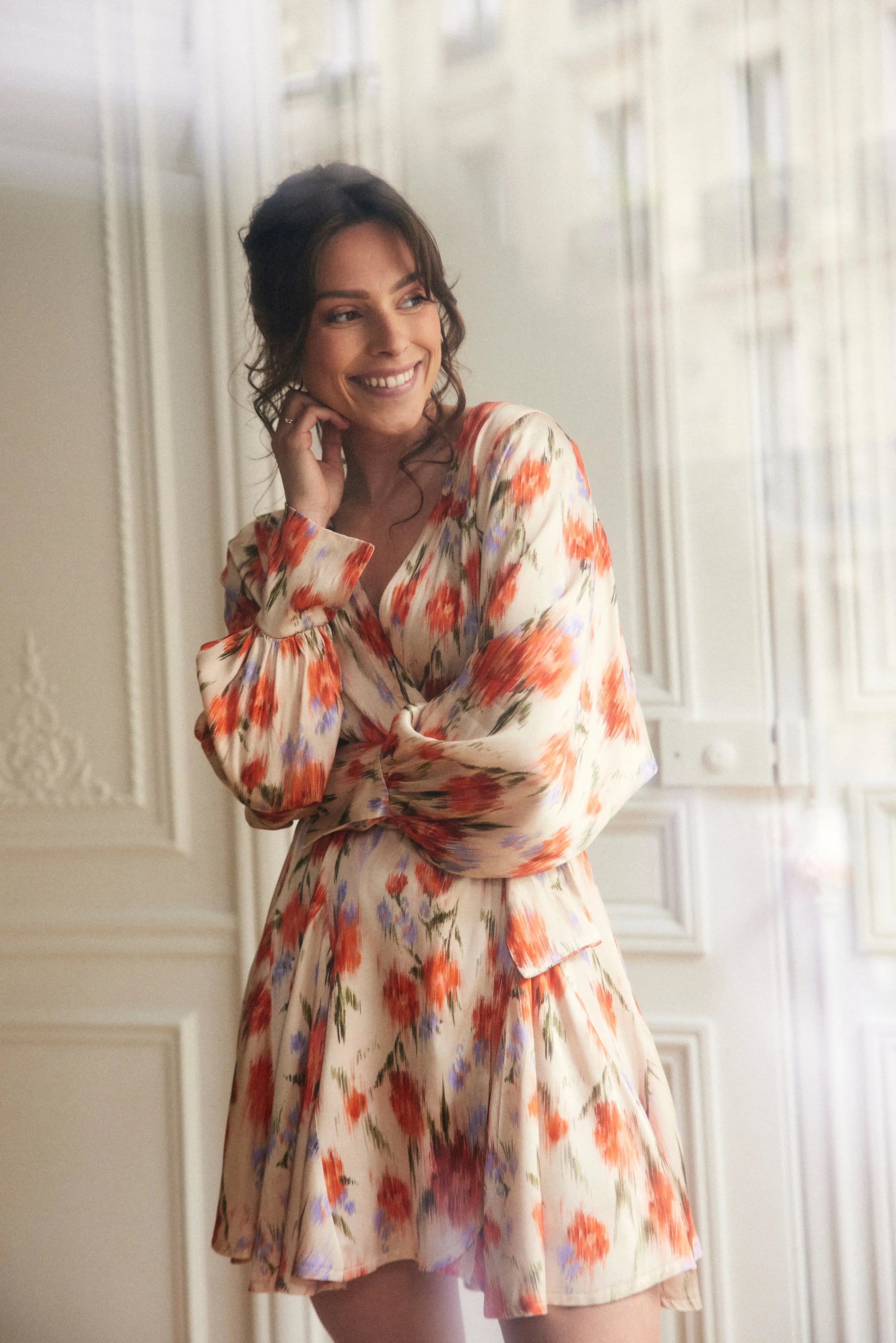 PAUEME I Robe Courte I Robe Courte Sully - Imp Camelia