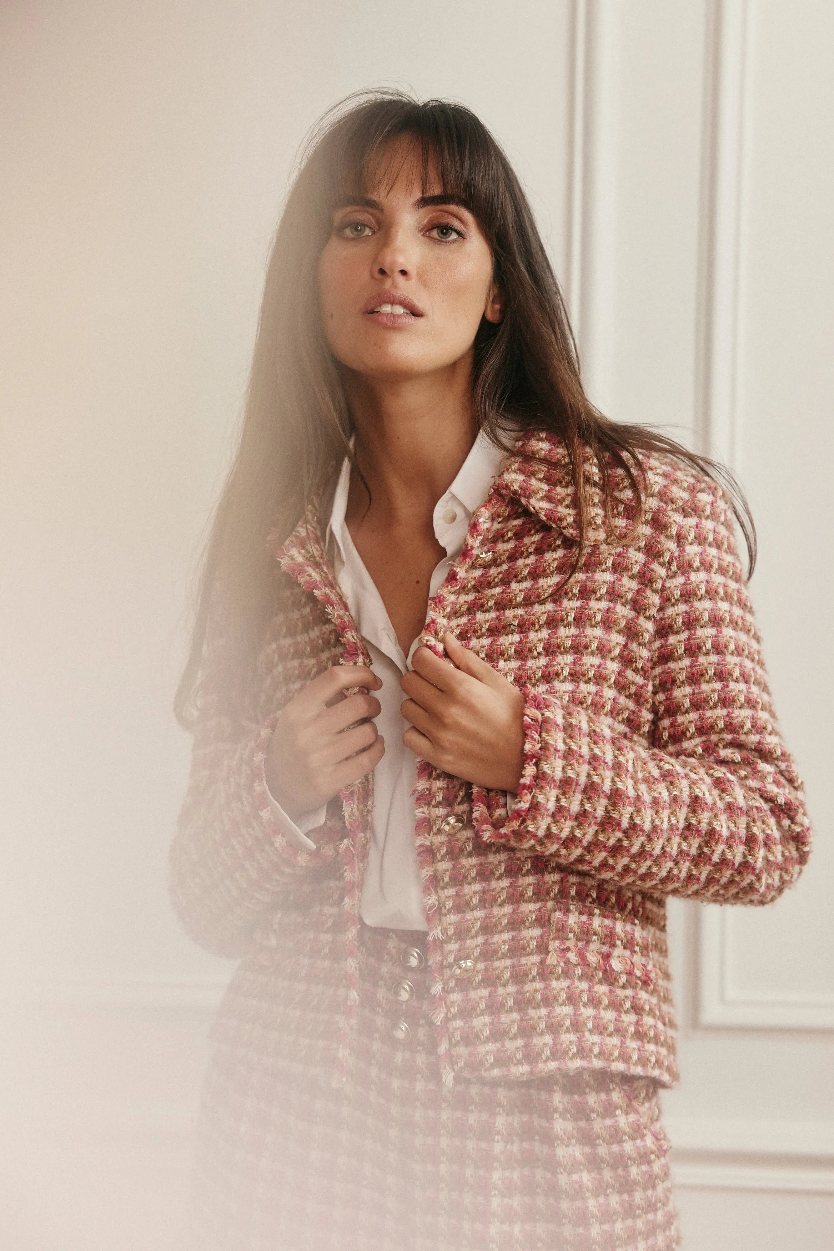 PAUEME I VESTE I Veste Caroline - Tweed brun