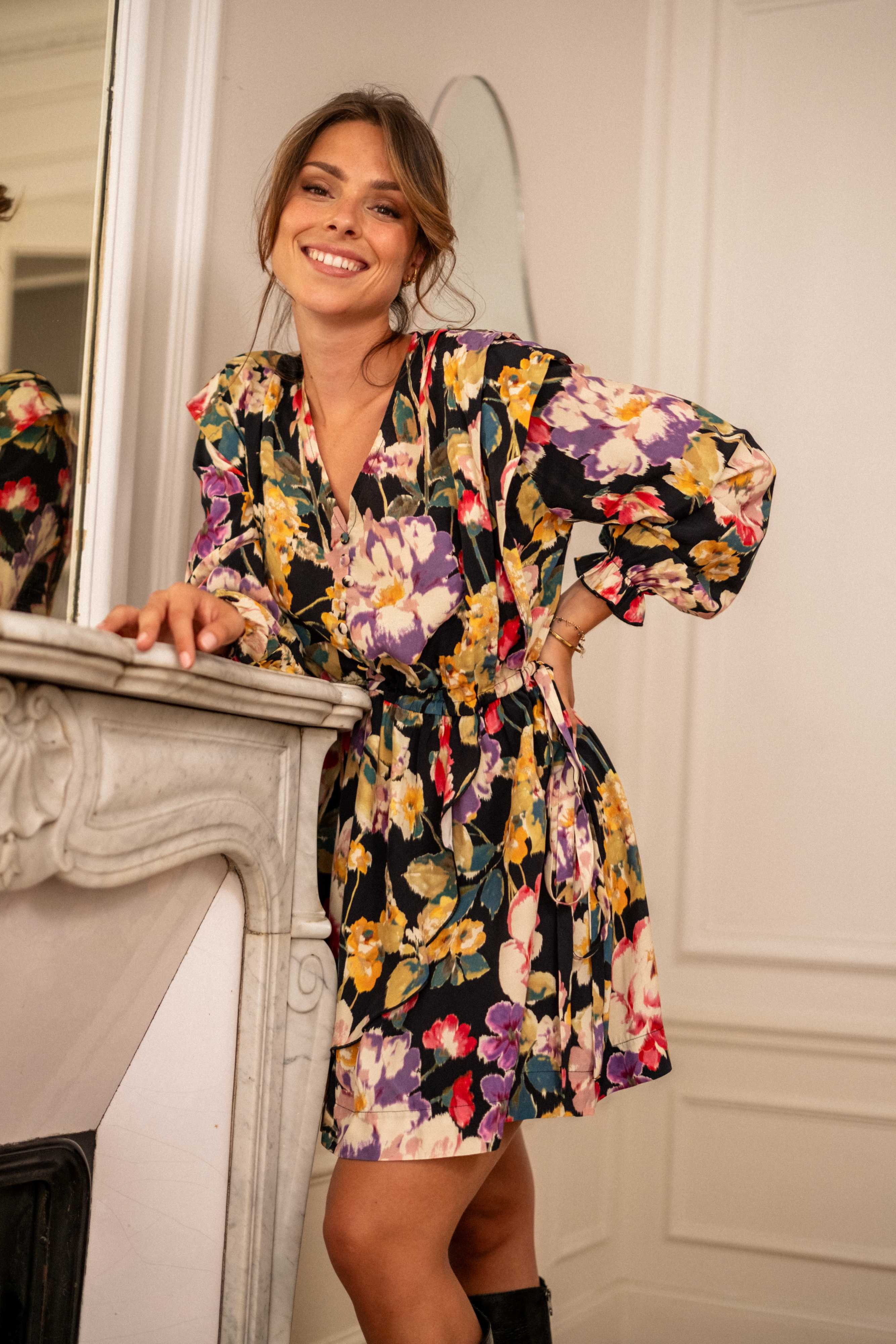 PAUEME I ROBE I Robe Capucine - Fleurs Petunia