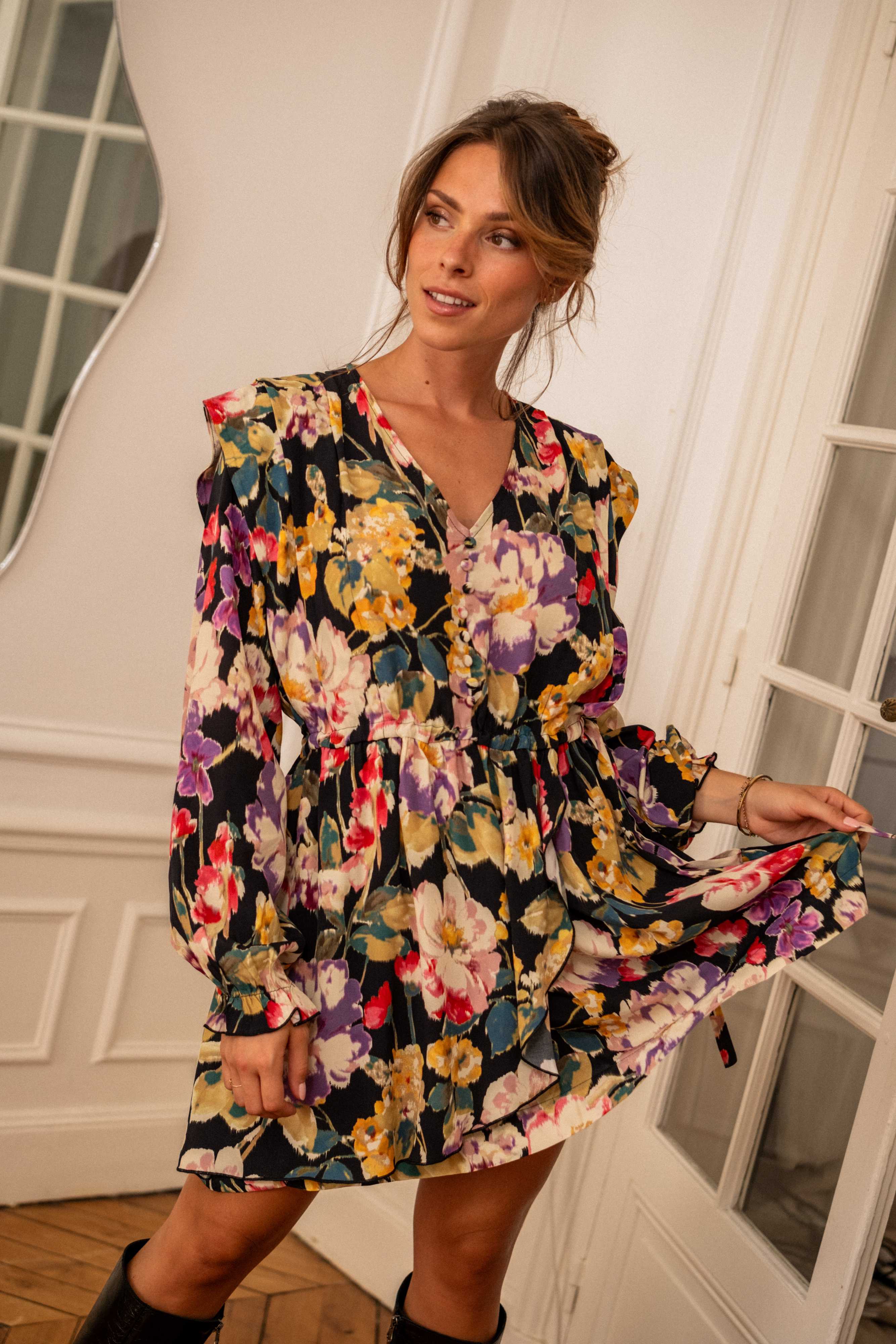 PAUEME I ROBE I Robe Capucine - Fleurs Petunia