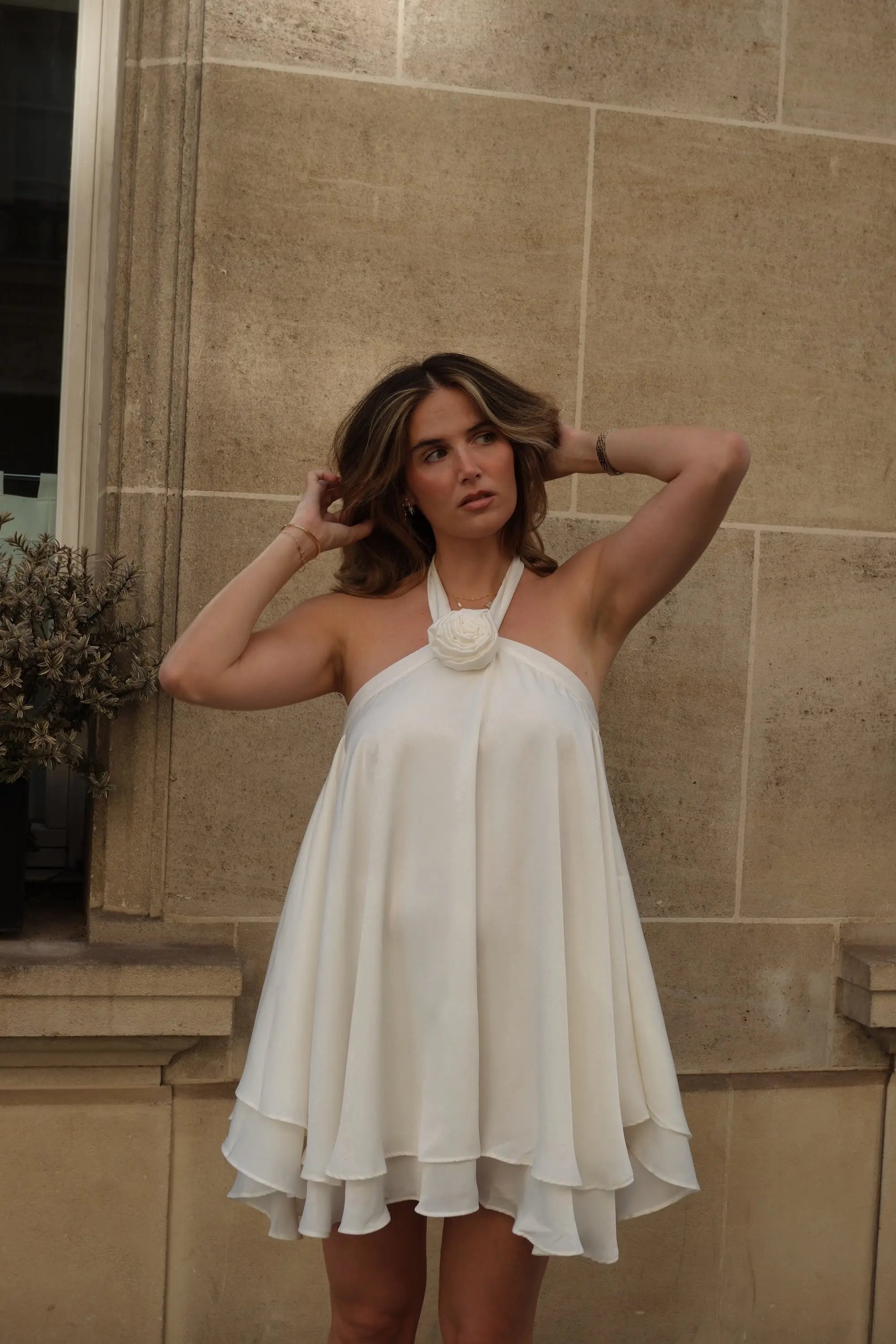 PAUEME I ROBE I Robe Flora - Ivoire