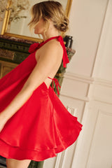 PAUEME I ROBE I Robe Flora - Rouge