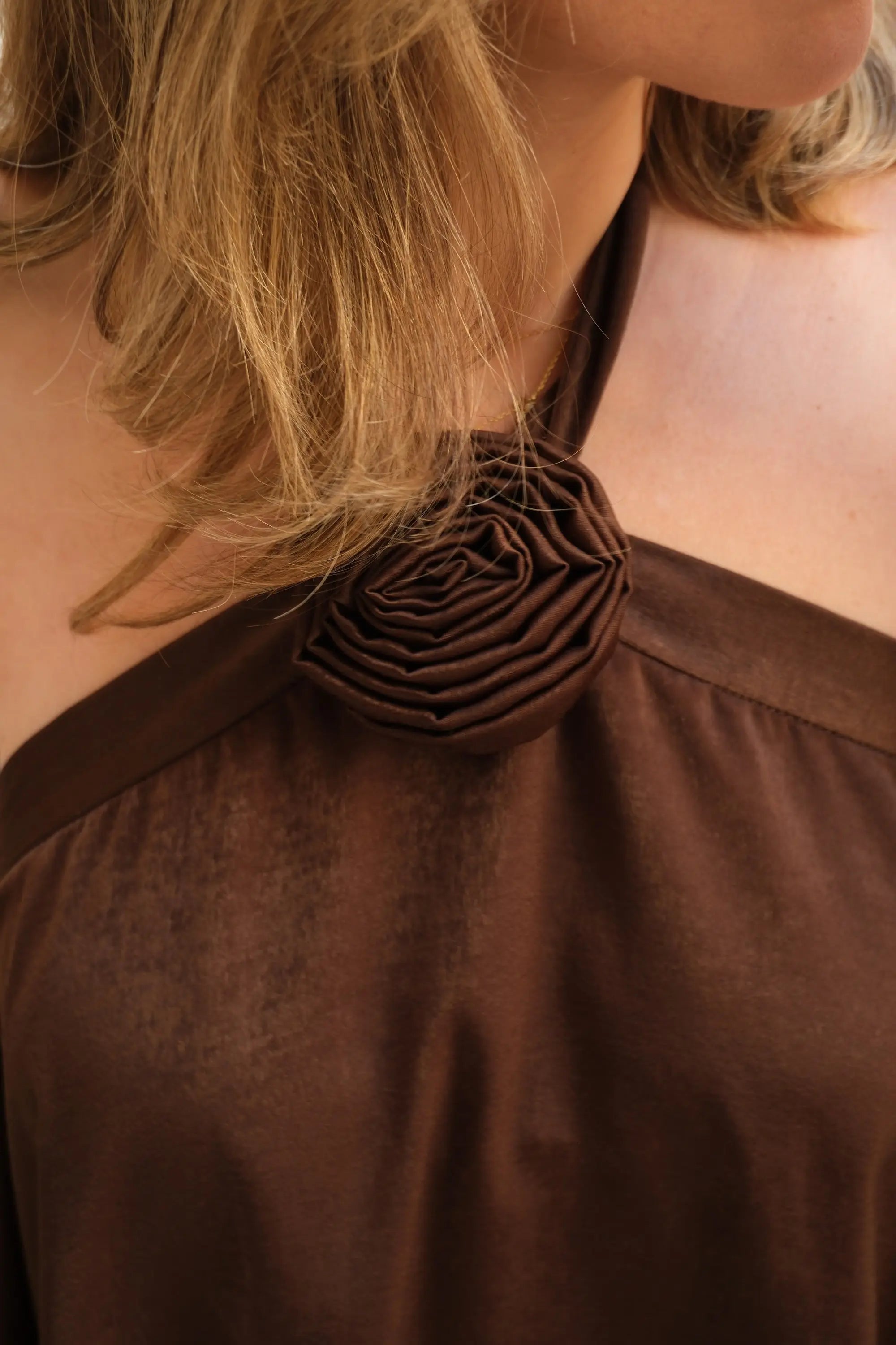 PAUEME I Robe I Robe Flora - Marron