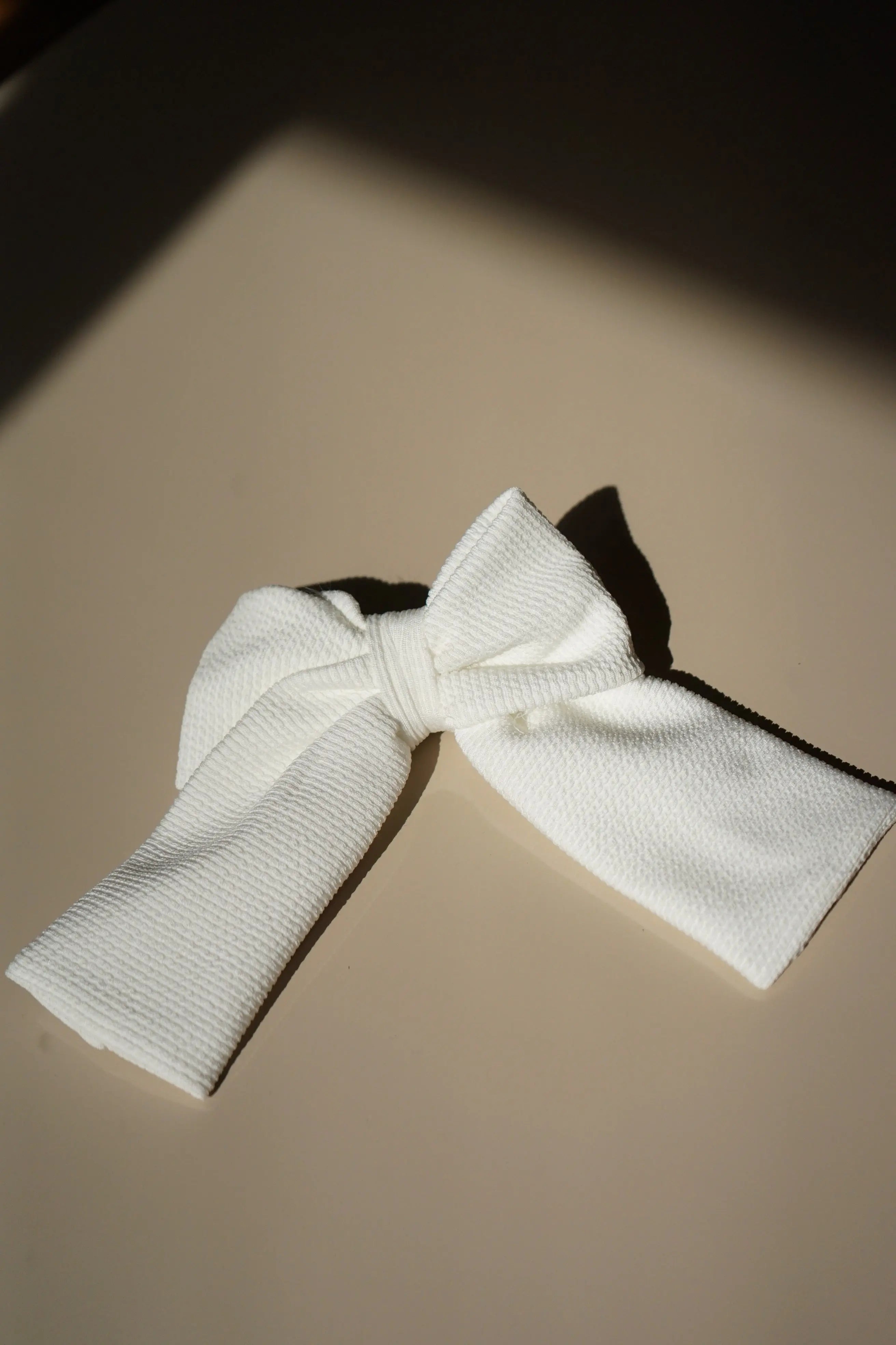 PAUEME I Swimwear I Barrette Papillon Papo - Blanc éponge