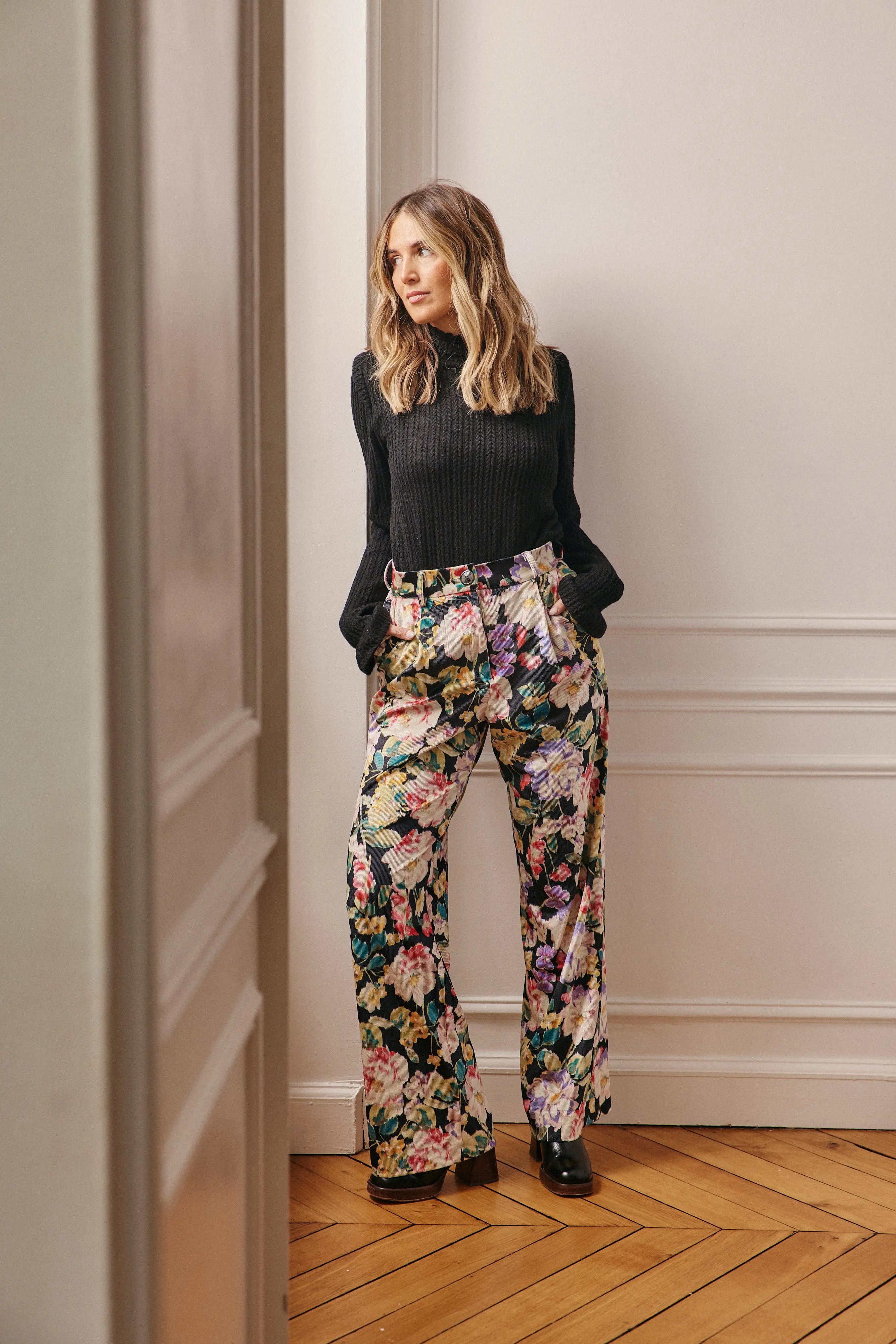 PAUEME I PANTALON I Pantalon Eden - Fleurs Petunia