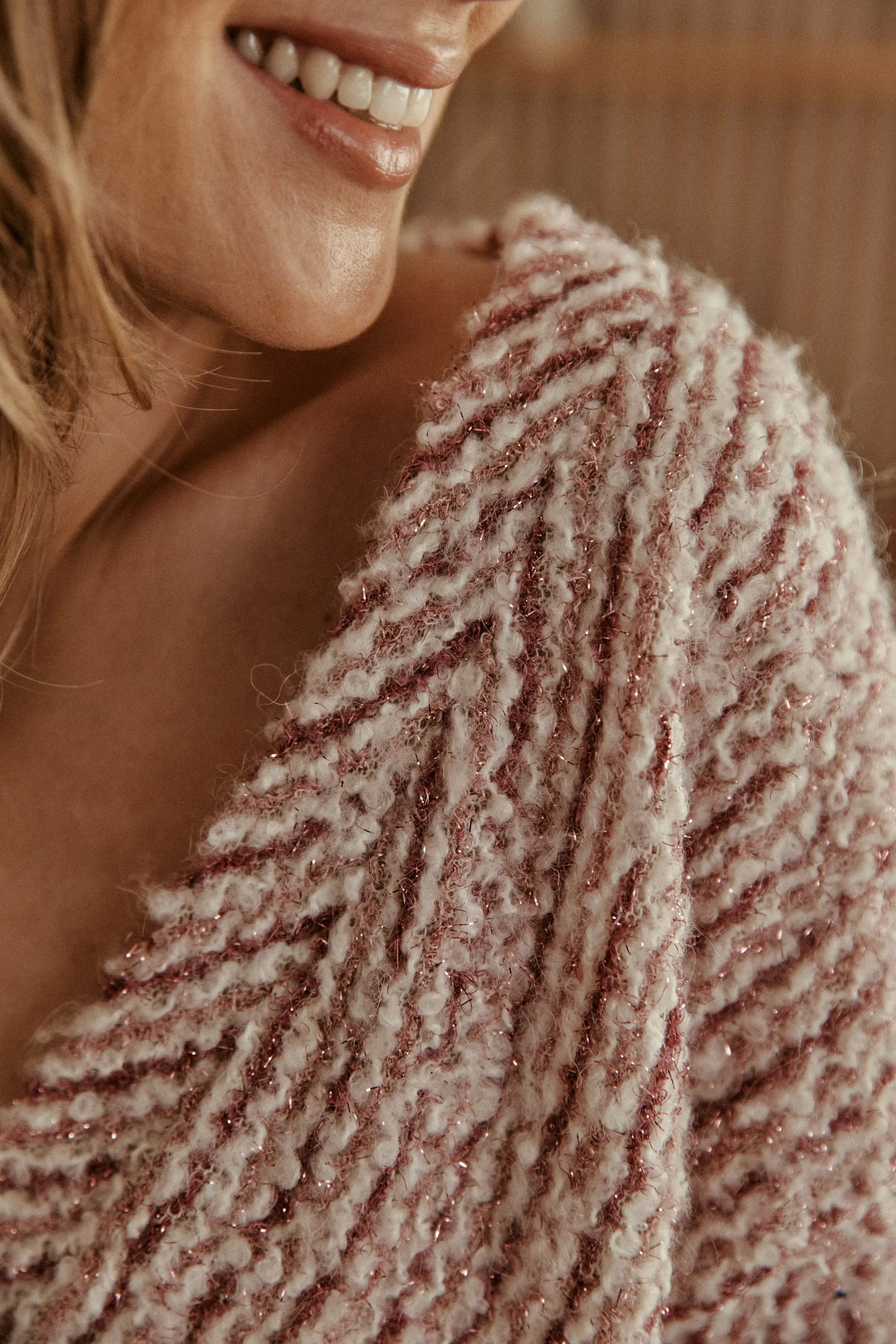 PAUEME I PULL I Cache coeur Pacco - Rose