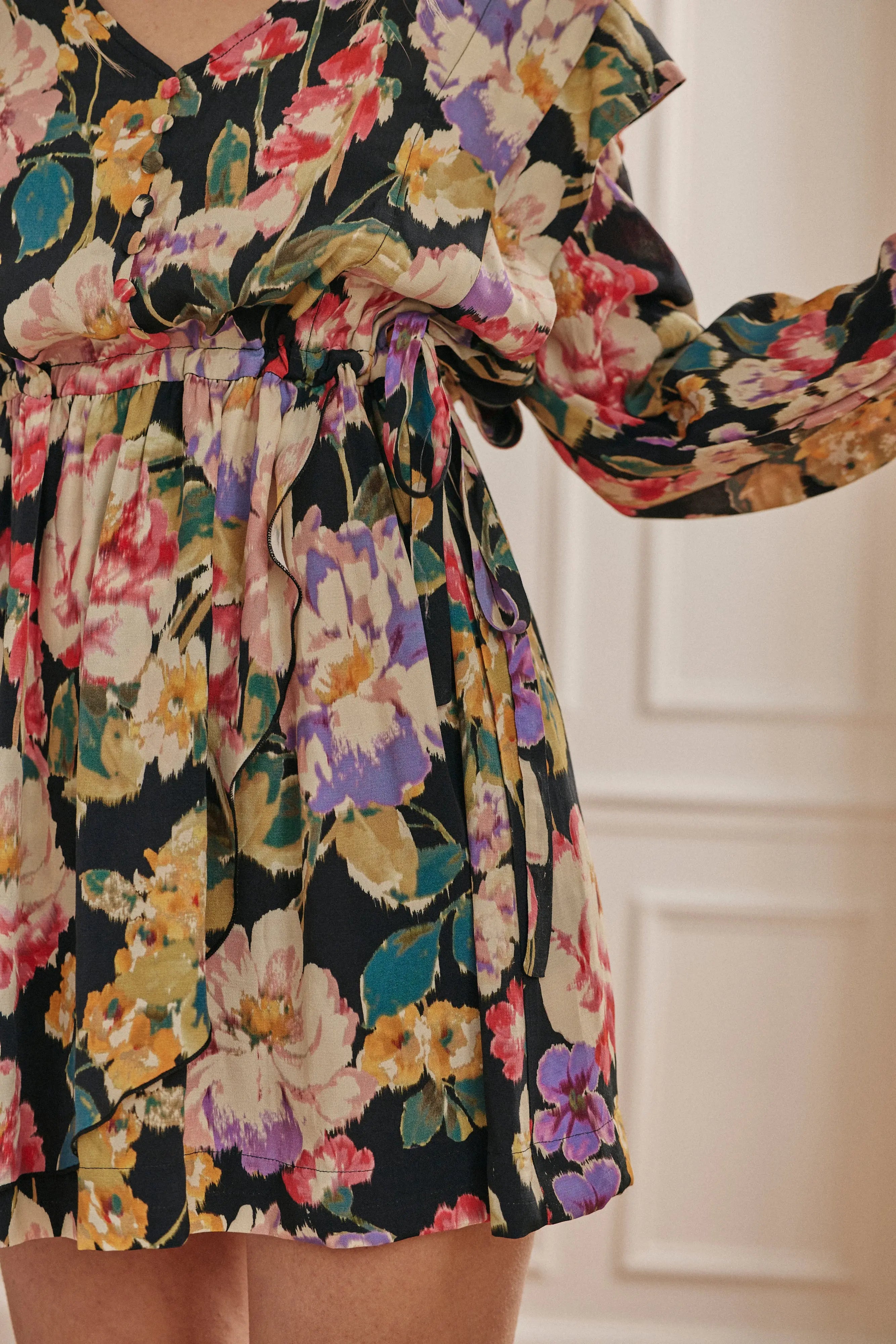 PAUEME I ROBE I Robe Capucine - Fleurs Petunia